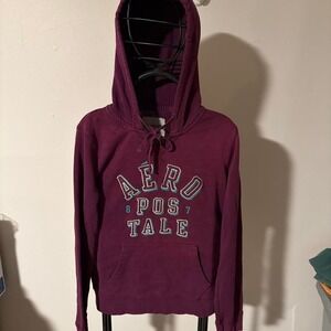 Aeropostale burgundy hoodie